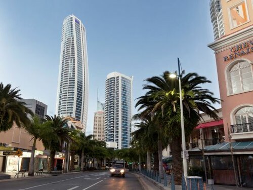 Внешний вид отеля Hilton Surfers Paradise Hotel & Residences в Голд-Косте, фото 4