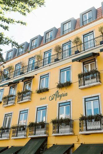 Внешний вид отеля Alegria A Lisbon Boutique Hotel в Лиссабоне, фото 1