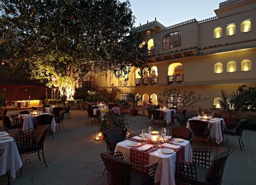 Внешний вид отеля Samode Haveli в Муниципальной корпорации Джайпуре, фото 3