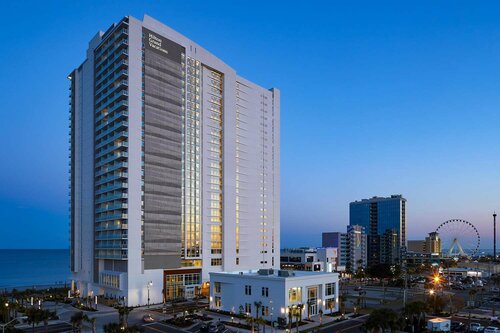 Гостиница Hilton Grand Vacations Club Ocean Enclave Myrtle Beach в Миртл-Бич