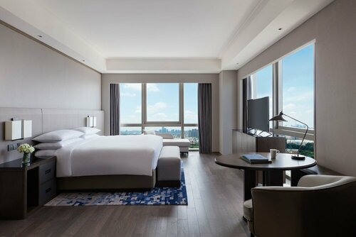 Внешний вид отеля Shanghai Marriott Hotel Pudong East в Пудуне, фото 2