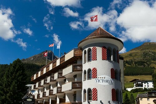 Внешний вид отеля Turmhotel Victoria в Давосе, фото 4