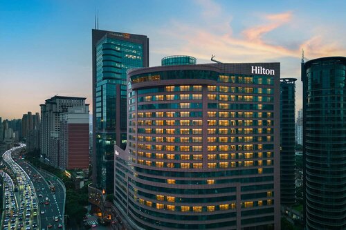 Внешний вид отеля Hilton Shanghai City Center в Чаннине, фото 1