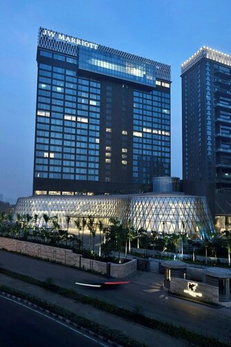 Внешний вид отеля Jw Marriott Hotel Kolkata в Калькутте, фото 1