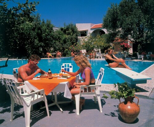 Внешний вид отеля Отель Oasis Hotel Bungalows Rodos - All Inclusive в Родосе (город), фото 2