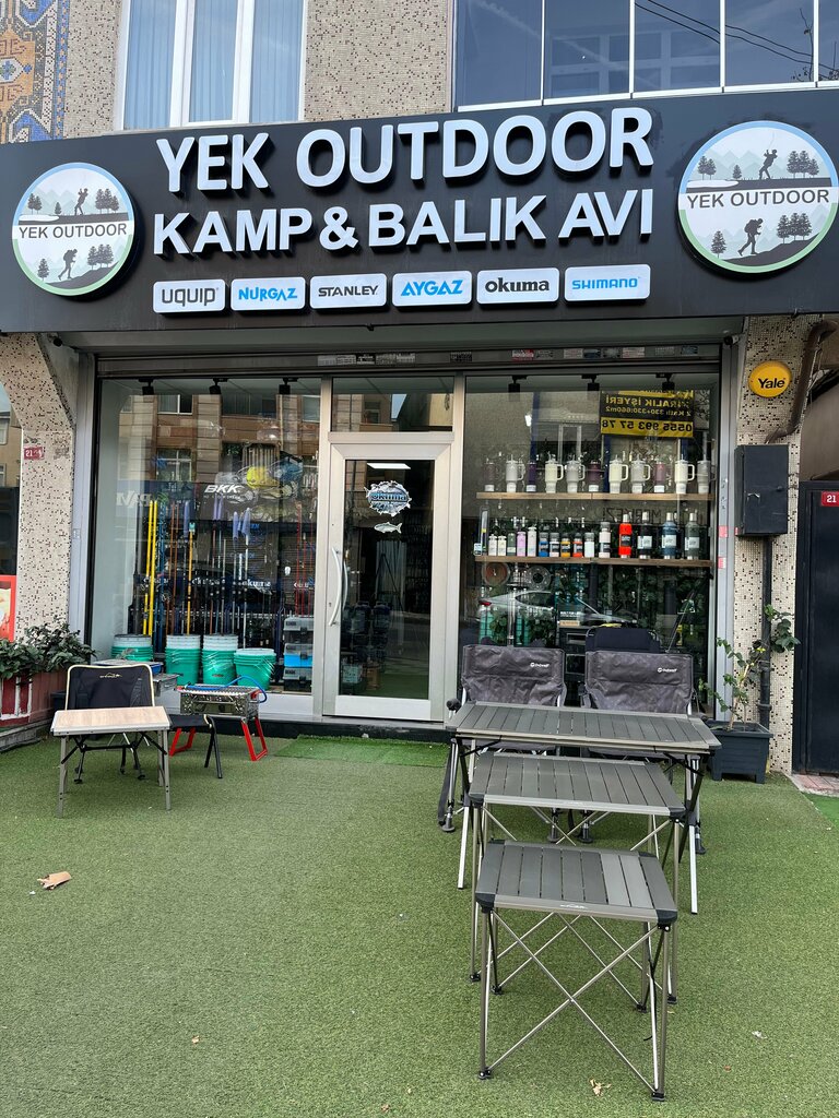 Tourism equipment Yek Outdoor Kamp ve Balık Avı Malzemeleri, Istanbul, photo