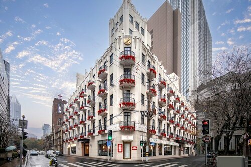 Внешний вид отеля The Yangtze Boutique Shanghai в Хуанпу, фото 1