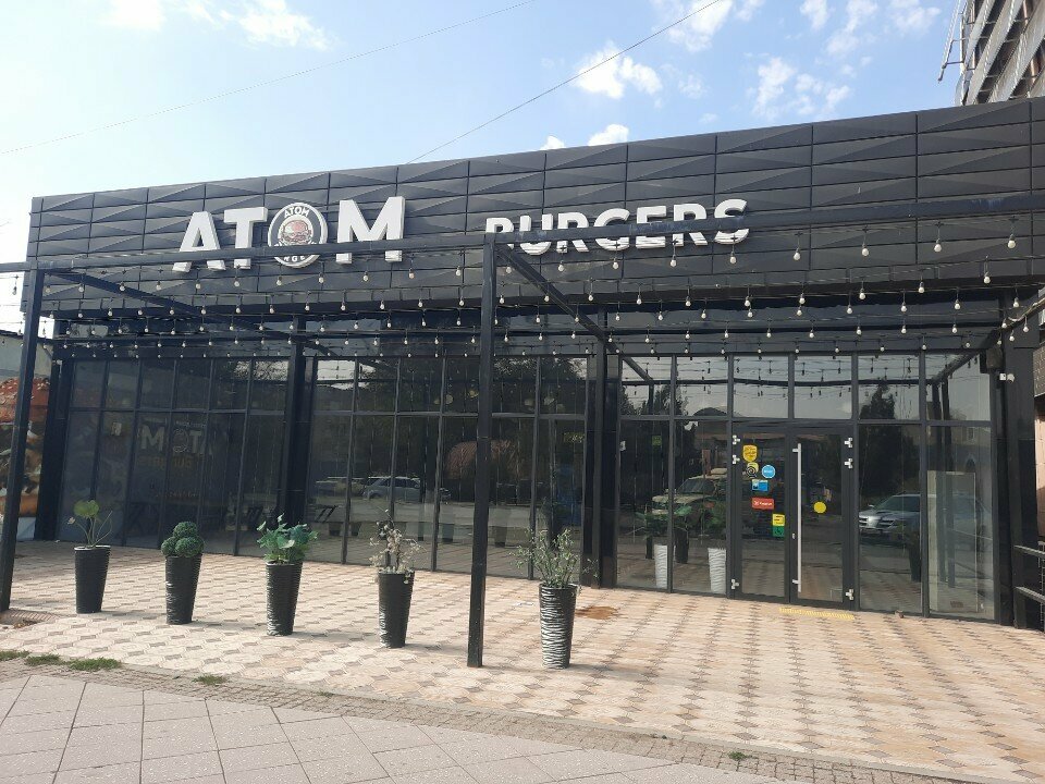 Fast food Atom burgers, Chimkent, photo