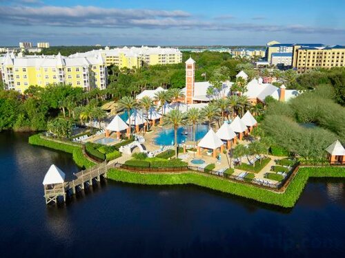 Внешний вид отеля Hilton Grand Vacations Club SeaWorld Orlando в Орландо, фото 1