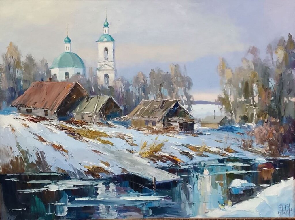 Art workshop Painter Dumon Grigoryevich Pak, Rostov, photo