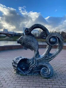 Декоративная дамба (Viciebskaja voblasc, reka Vitba), landmark, attraction