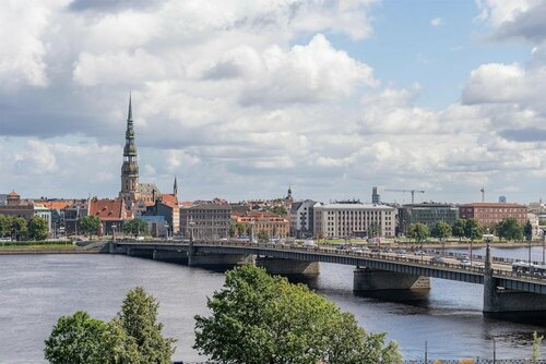 Внешний вид отеля Radisson Blu Daugava в Риге, фото 4