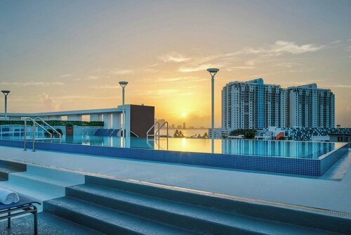 Внешний вид отеля Residence Inn by Marriott Miami Beach South Beach в Майами-Бич, фото 2