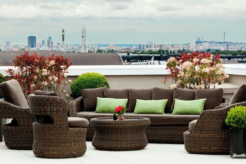 Внешний вид отеля Ac Hotel Paris Le Bourget Airport by Marriott в Дюни, фото 4