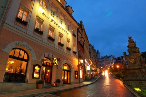 Гостиница Promenada Romantic Hotel в Карловых Варах