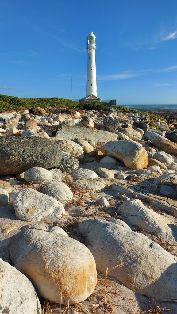 Landmark, attraction Slangkoppunt Lighthouse, Capetown, photo