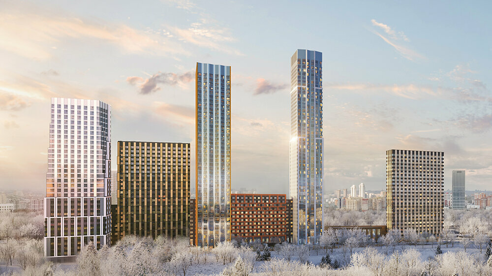 Housing complex Level Michurinsky, Moscow, photo