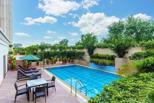 Внешний вид отеля Radisson Hotel Varanasi в Варанаси, фото 3