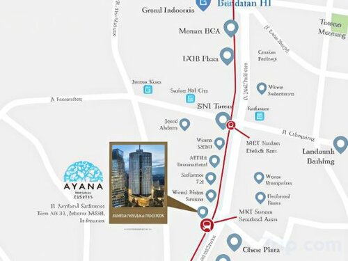 Внешний вид отеля Ayana MidPlaza Jakarta в Особом столичном округе Джакарте, фото 5