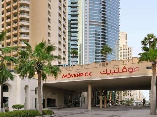 Внешний вид отеля Mövenpick Hotel Jumeirah Beach в Мерсе Дубае, фото 1