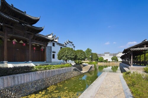 Внешний вид отеля Wanda Realm Yiwu в Цзиньхуе, фото 2