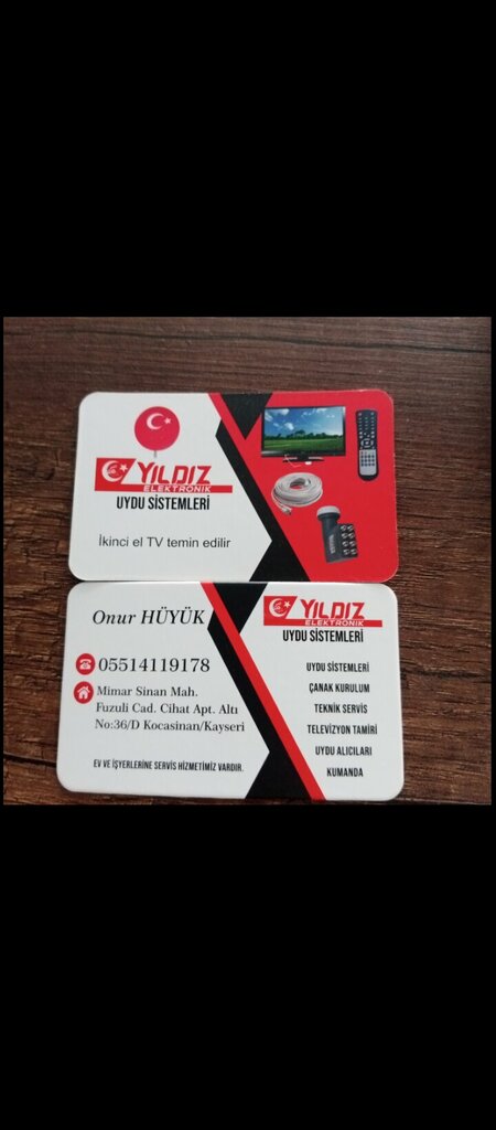 Satellite operator Yildiz Electronics, Kayseri, photo