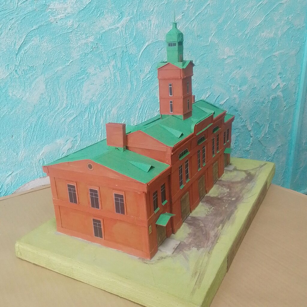 An architectural monument Пожарное депо, Bobruisk, photo