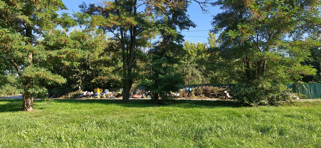 Trash and garbage disposal area Trash and garbage disposal area, Tambov, photo