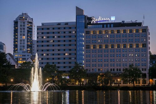 Внешний вид отеля Radisson Blu Atlantic Hotel, Stavanger в Ставангере, фото 2