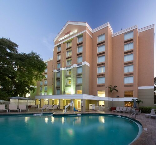 Гостиница SpringHill Suites Marriott Ft Lauderdale Airport/Cruise Port в Дания Бич