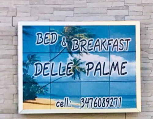 Гостиница Bed and breakfast delle palme в Трапани