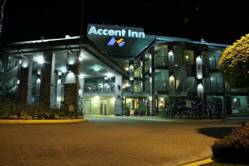 Внешний вид отеля Accent Inns Vancouver Airport в Ричмонде, фото 1