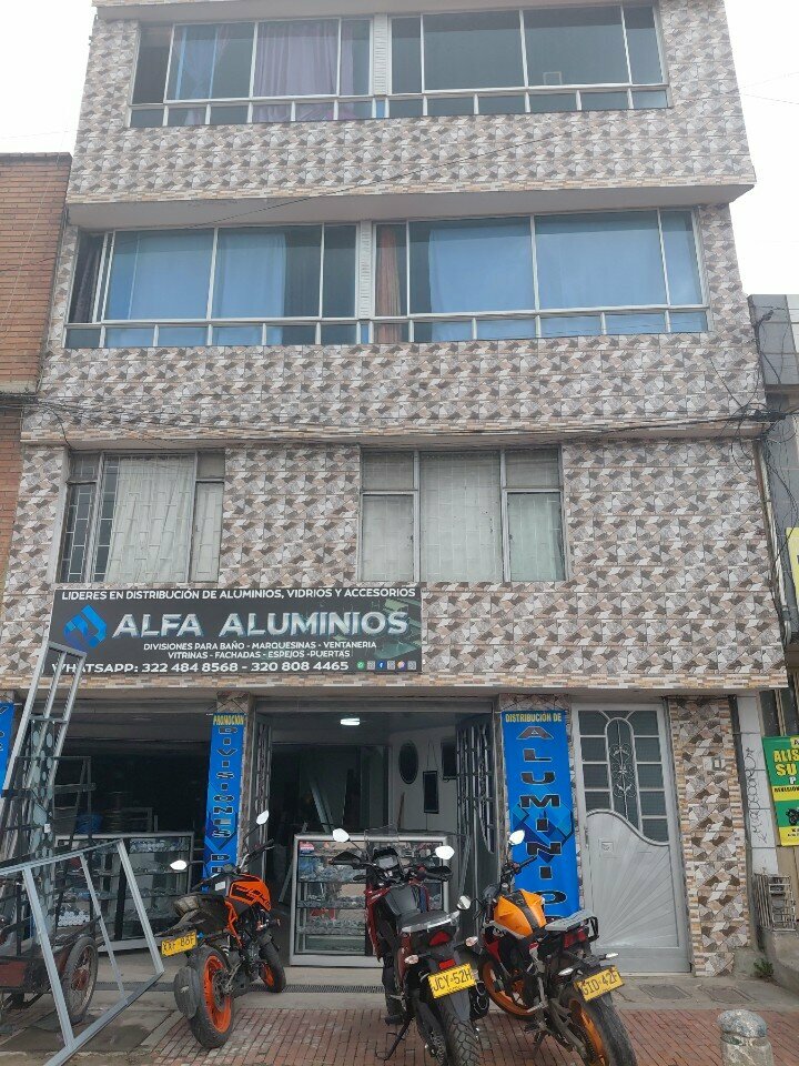 Aluminum, aluminum structures Alfa aluminios, Bogota, photo