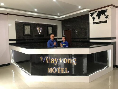 Внешний вид отеля Vilayvong Hotel в Вангвьенге, фото 3