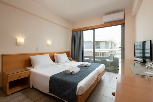 Внешний вид отеля Nafsika Hotel в Муниципальной единице Родосе, фото 5