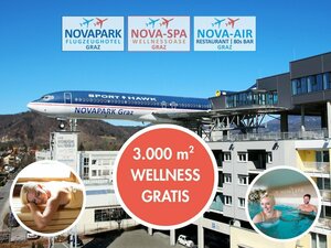 Гостиница Novapark Flugzeughotel Graz