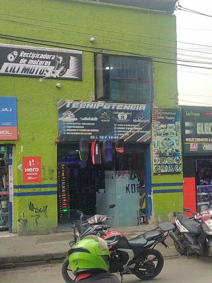 Car service, auto repair Tecnipotencia Scooter Performance, Bogota, photo