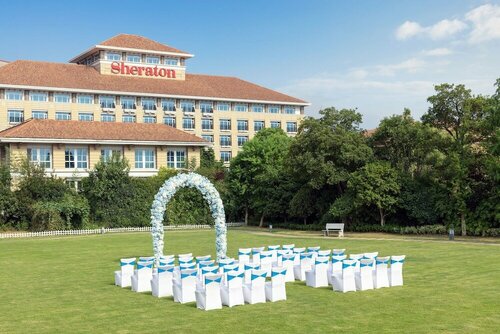 Внешний вид отеля Sheraton Changzhou Wujin Hotel в Чанчжоу, фото 4