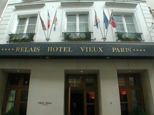 Внешний вид отеля Relais Hotel Du Vieux Paris в Париже, фото 4