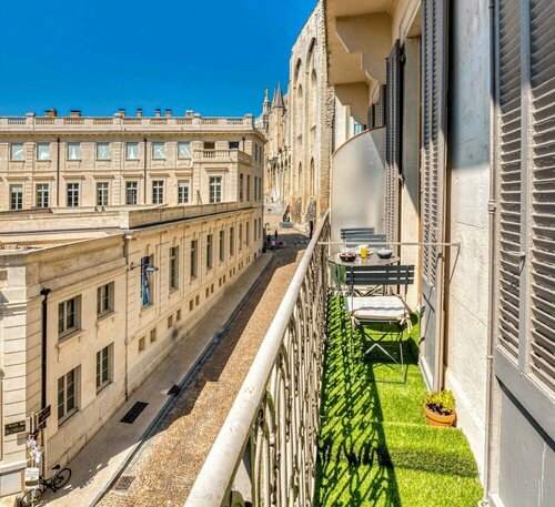 Внешний вид отеля Mercure Avignon Centre Palais des Papes Hotel в Авиньоне, фото 4