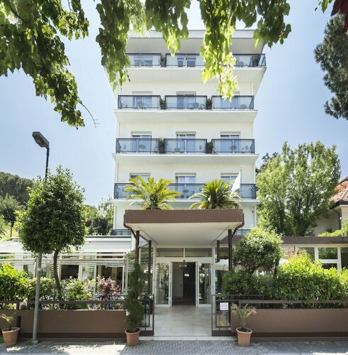 Внешний вид отеля Hotel Maestri в Риччоне, фото 1