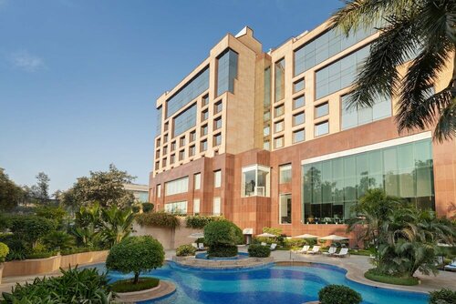 Внешний вид отеля Sheraton New Delhi Hotel в Делях, фото 1