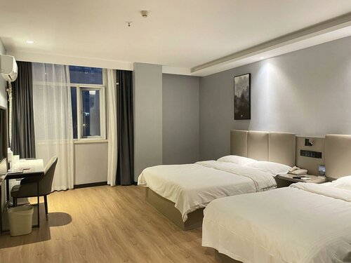 Гостиница GreenTree Inn Hefei East Wangjiang Road Ctce Express Hotel в Хэфэе