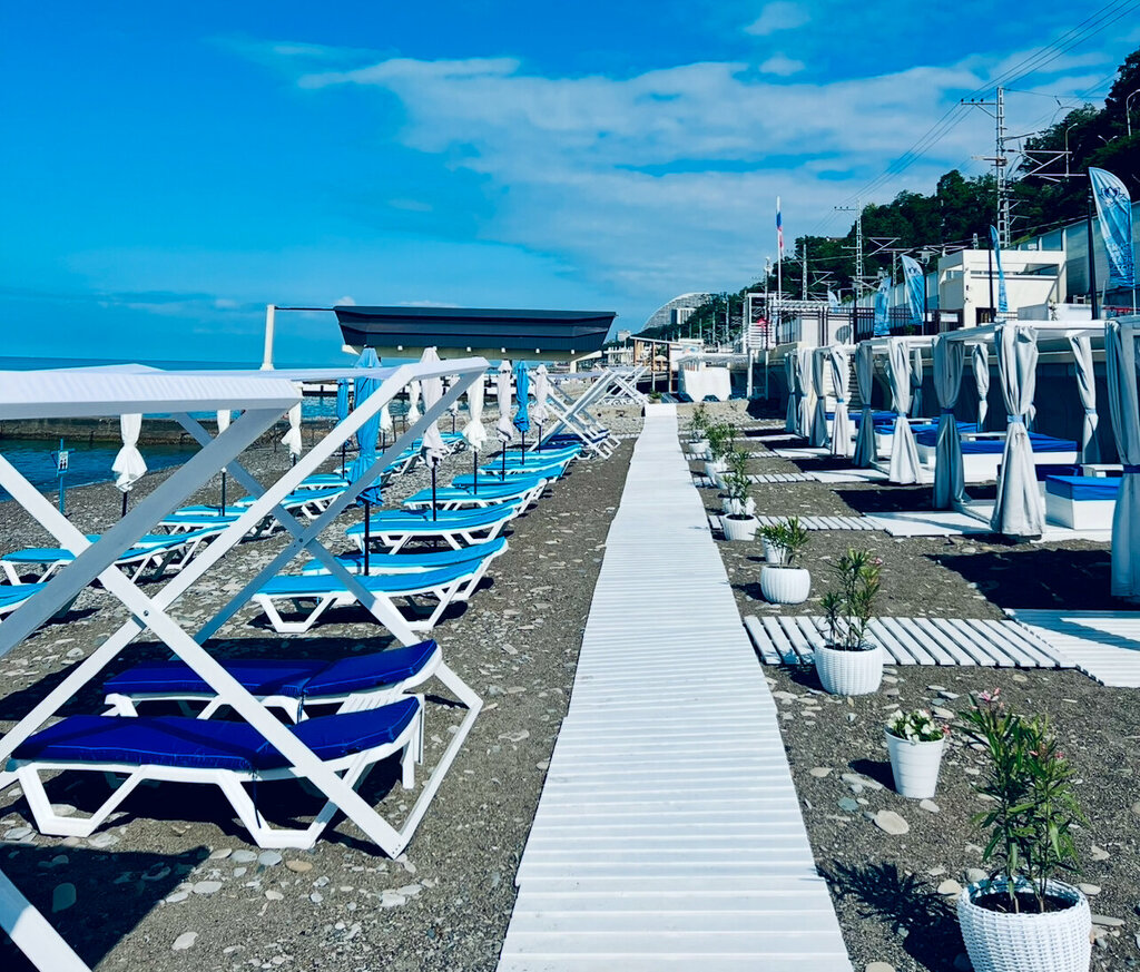 Beach Белый Лотос, Sochi, photo