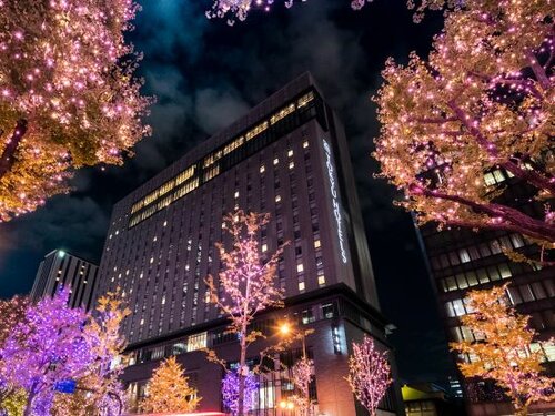 Внешний вид отеля Osaka Excel Hotel Tokyu в Осаке, фото 4