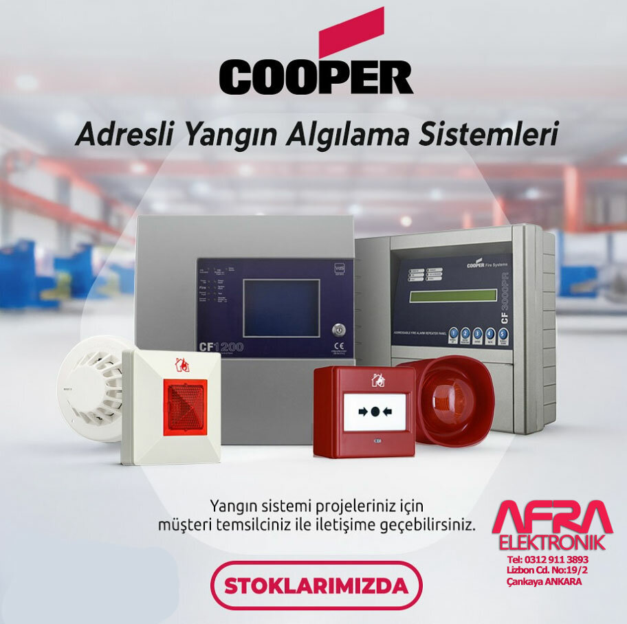 Fire safety systems Cooper Yangın, Ankara, photo