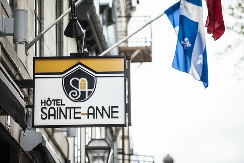 Внешний вид отеля Hôtel Sainte-Anne в Квебеке, фото 5
