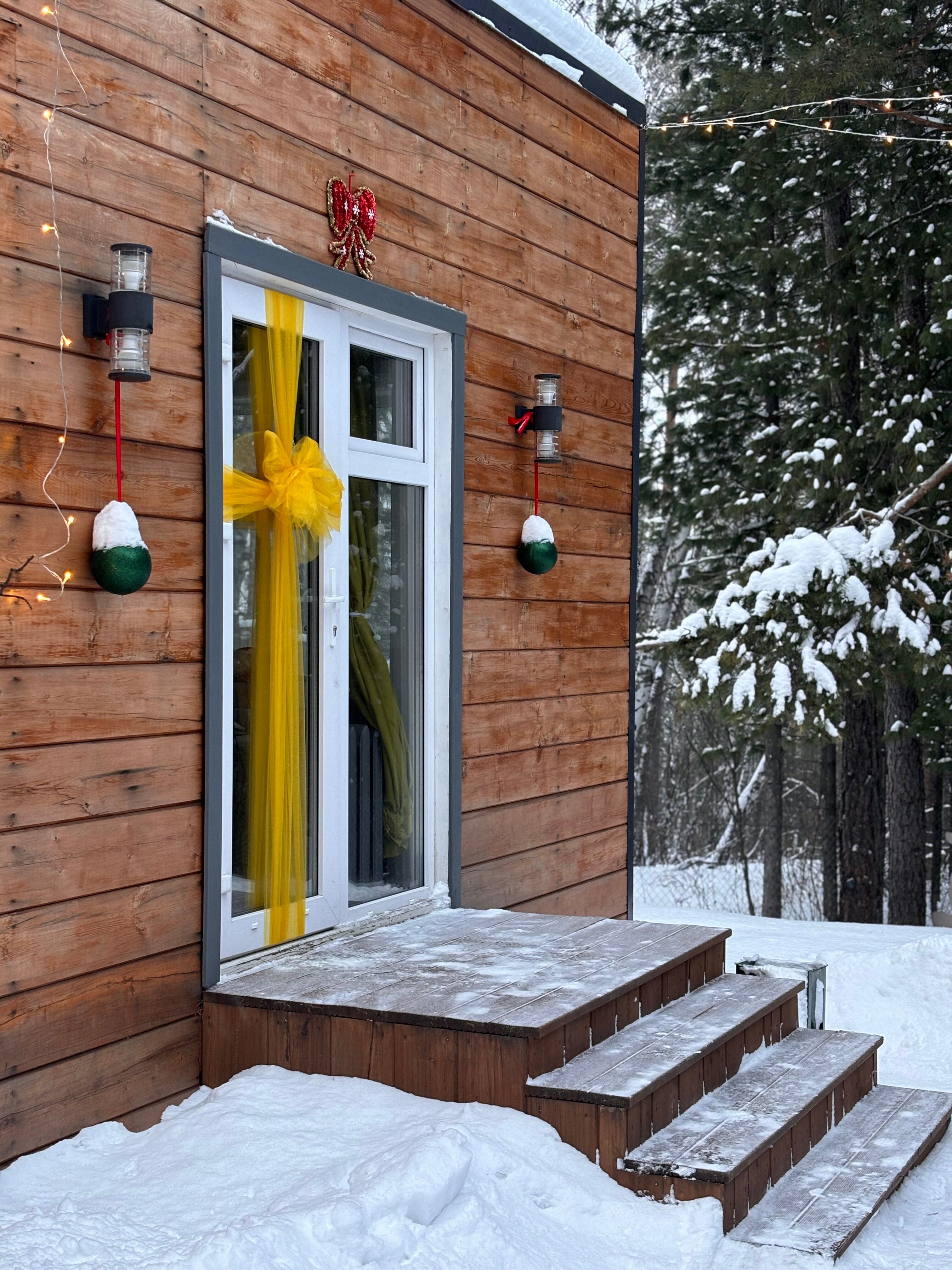 Фото Домики в лесу