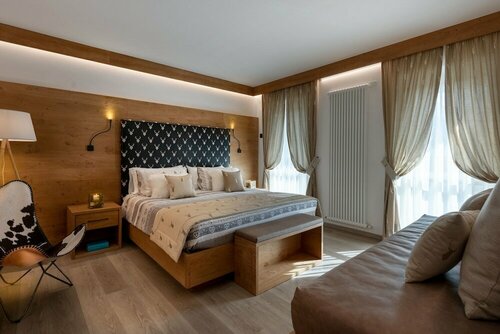 Внешний вид отеля Brunet - The Dolomites Resort в Примьере Сан-Мартино ди Кастроцце, фото 3