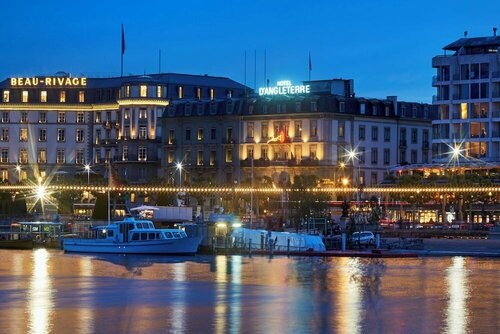 Внешний вид отеля Hotel d'Angleterre Geneva в Женеве, фото 1